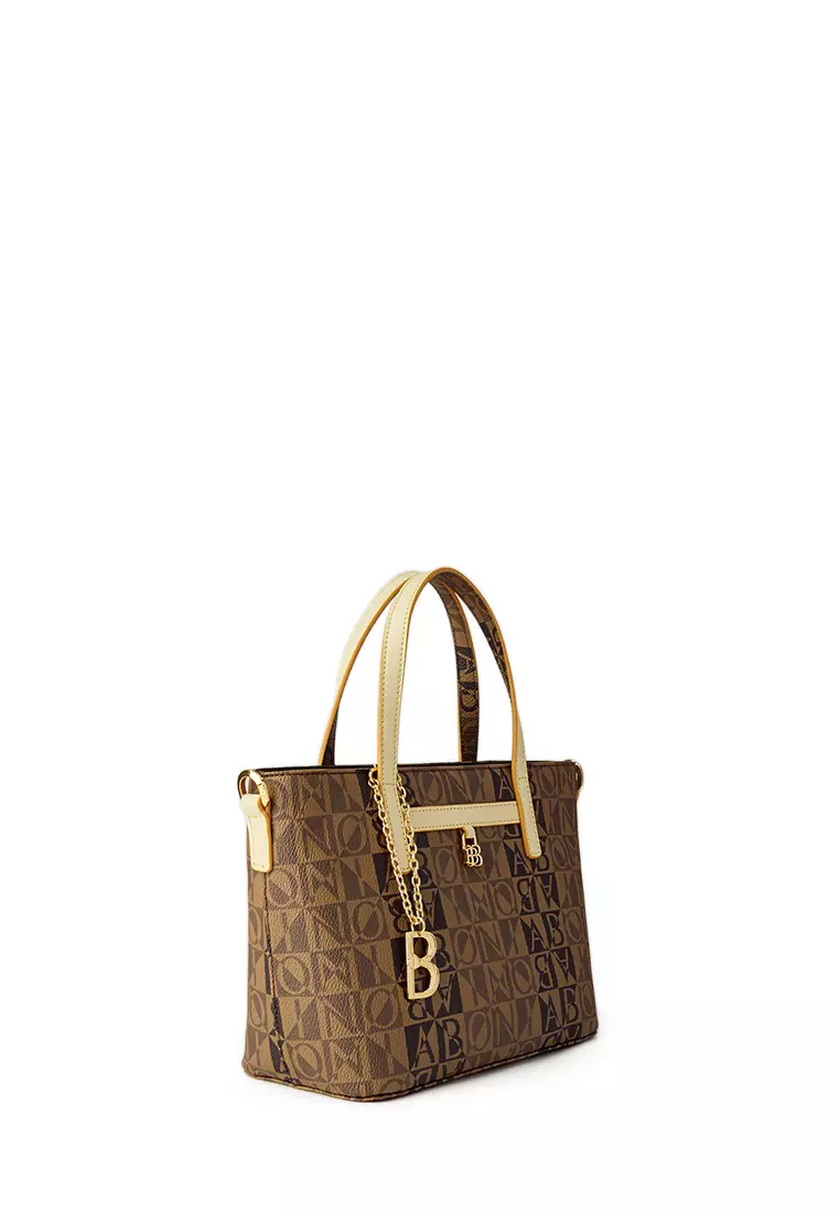 Amalfi Monogram Small Satchel Bag