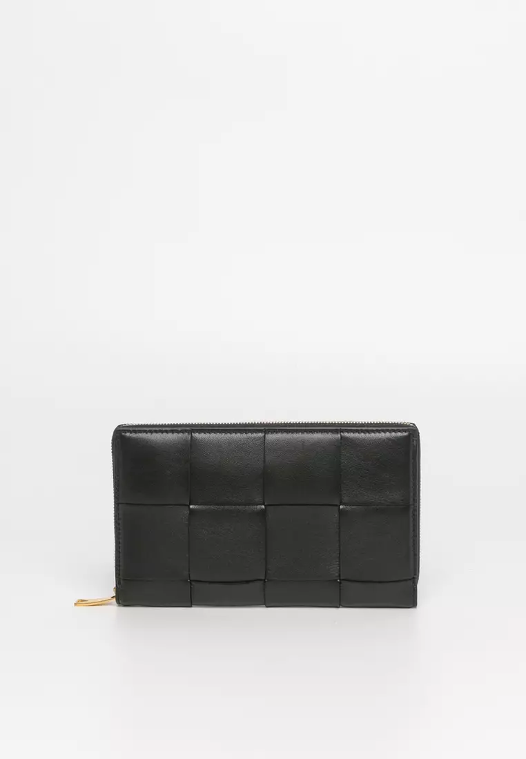 Buy BOTTEGA VENETA Bottega Veneta Lambskin Leather Wallet 2024