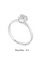 LITZ white LITZ 750 (18K) White Gold Diamond Ring 钻石戒指 DR74 4E510AC2BDA2E8GS_4