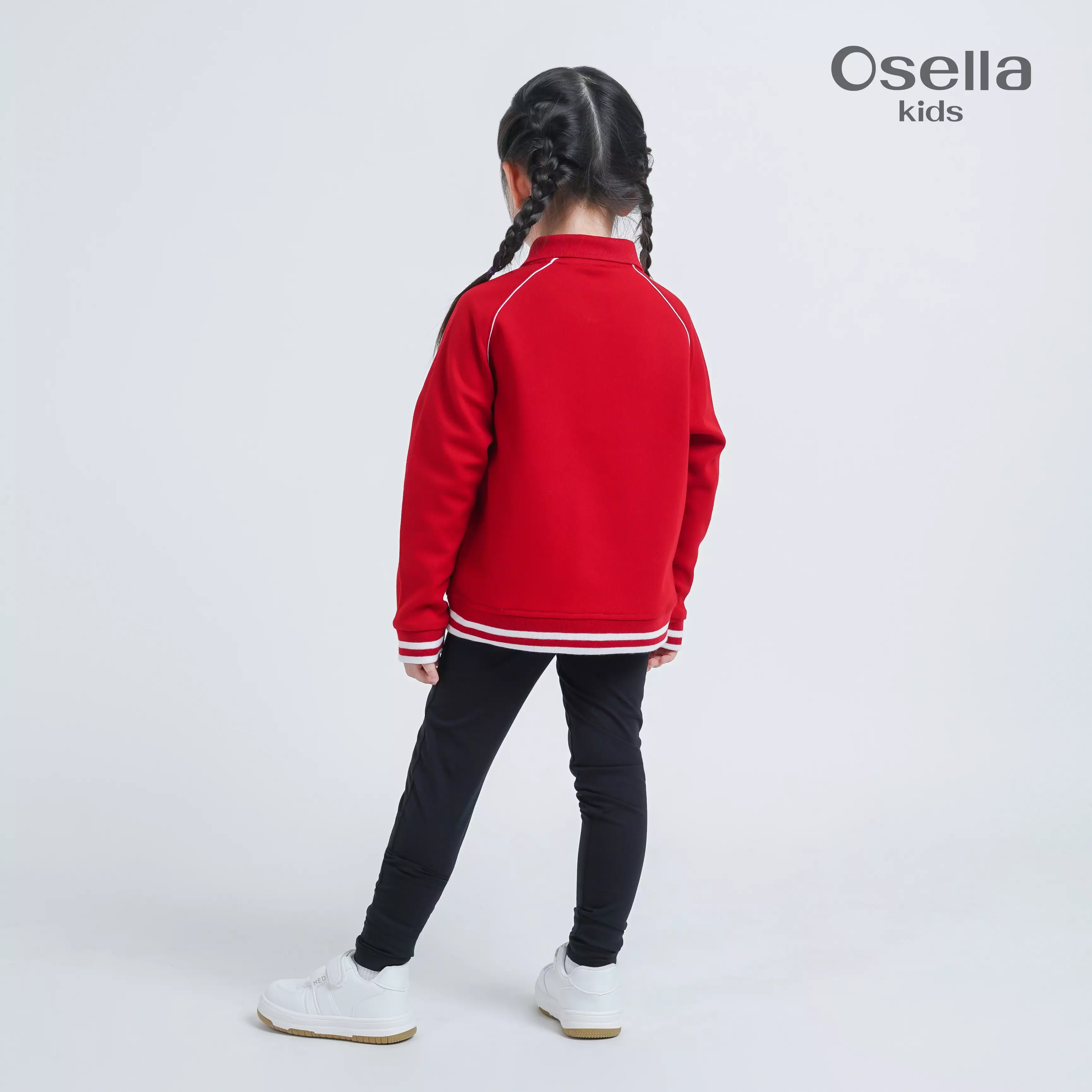 Osella Half Zipped Collar  Sweatshirt 2312500251 | Sweater Anak Perempuan