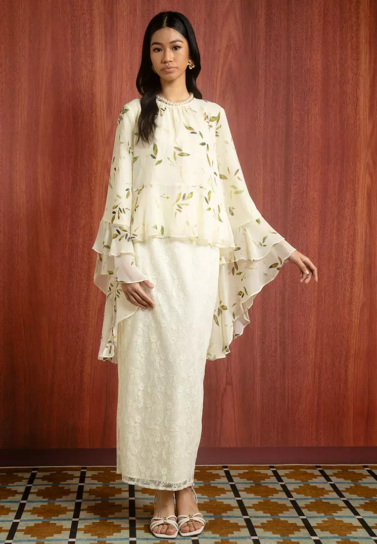 NOURA RUFFLE KURUNG SET