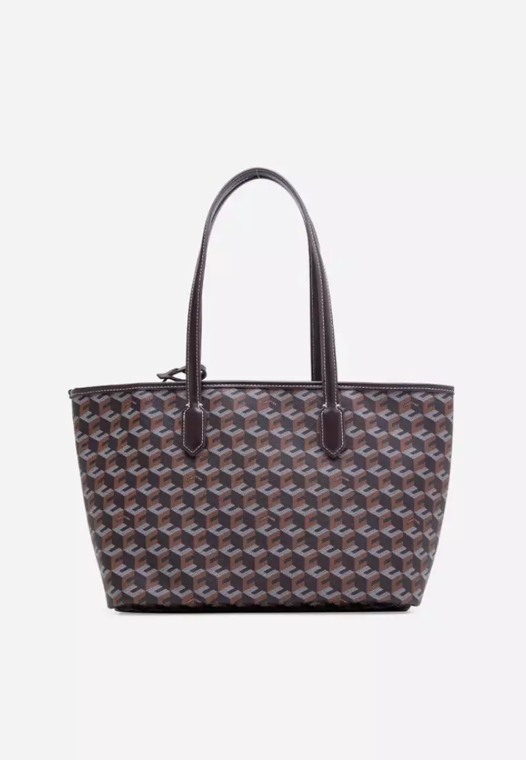 Russo Medium Tote Bag Chestnut Brown