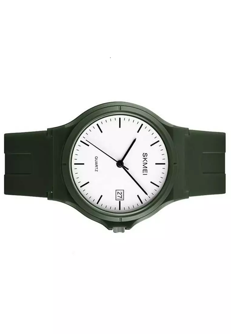 Jam Tangan Analog Sporty Wanita Waterproof 50m Strap Tali Material Silicone DS39 ORIGINAL