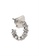 Kate Spade silver Starring Star Huggies Earrings (hz) 344F8AC7679B6AGS_2