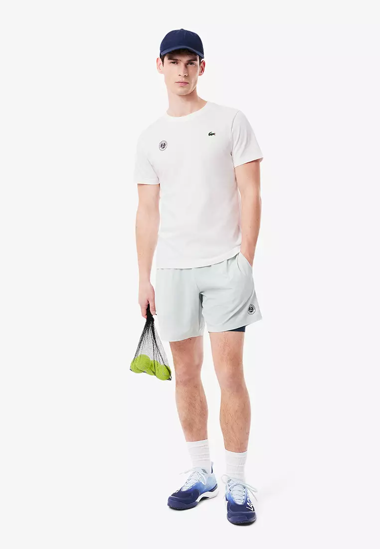 Buy Lacoste Roland-Garros Edition Ultra Dry Tennis T-Shirt 2025