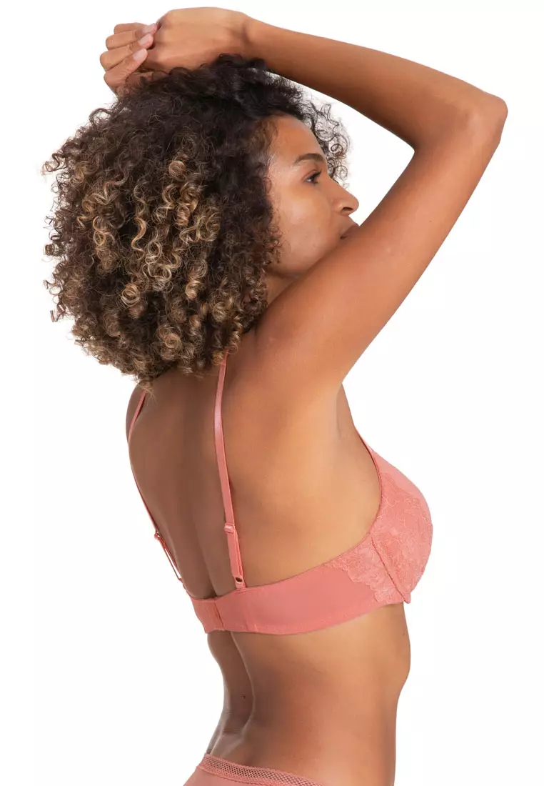 Lexi Lace Wired Push Up Demi Bra