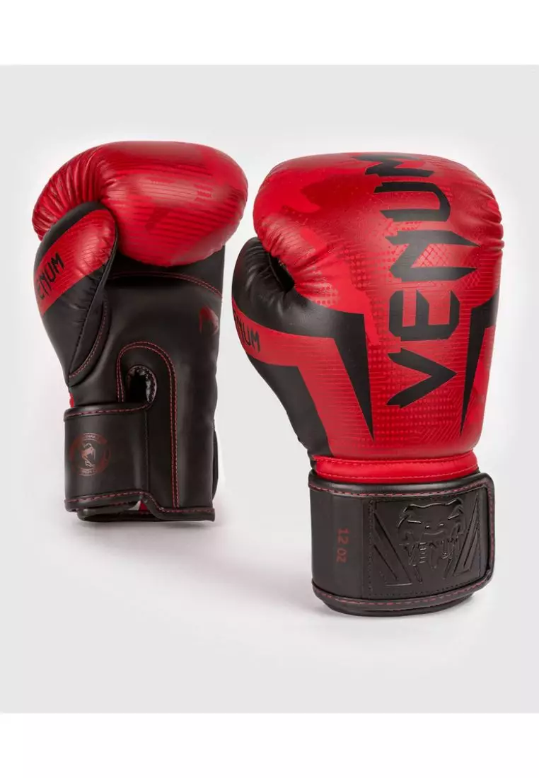 Venum Elite Boxing Gloves - Red Camo