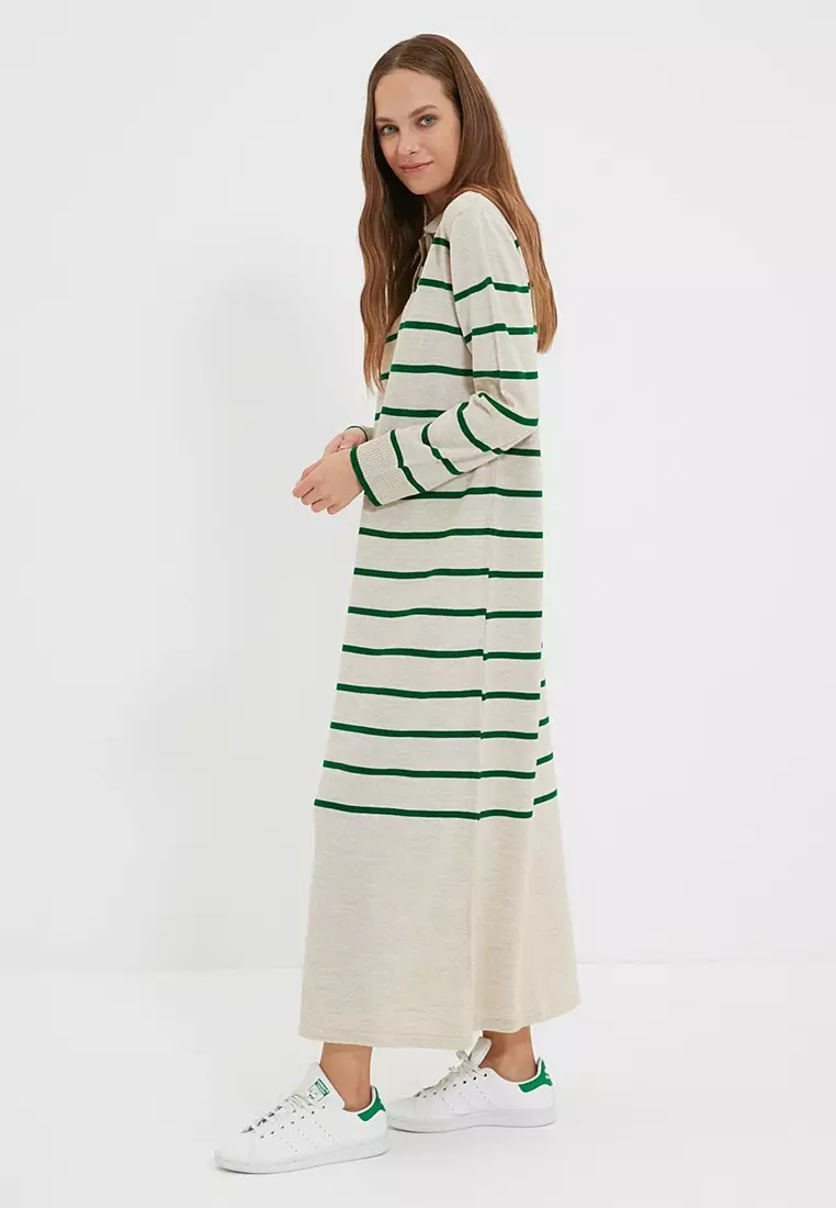 Modest Polo Neck Dress