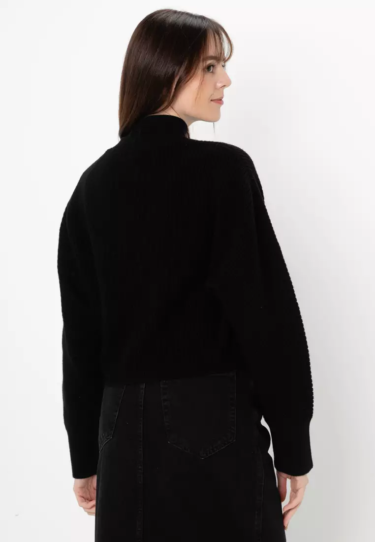 Metal Button Knit Cardigan