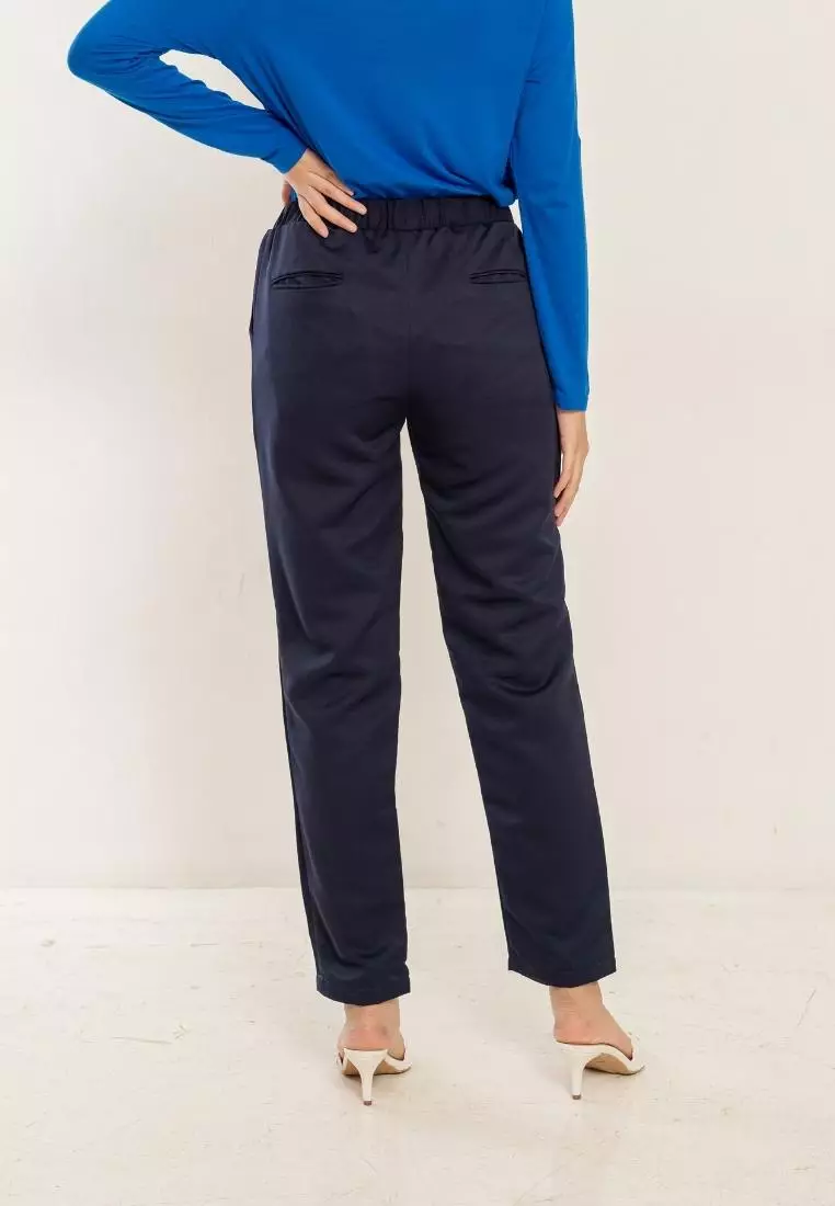 Leyna Reguler Pants Navy