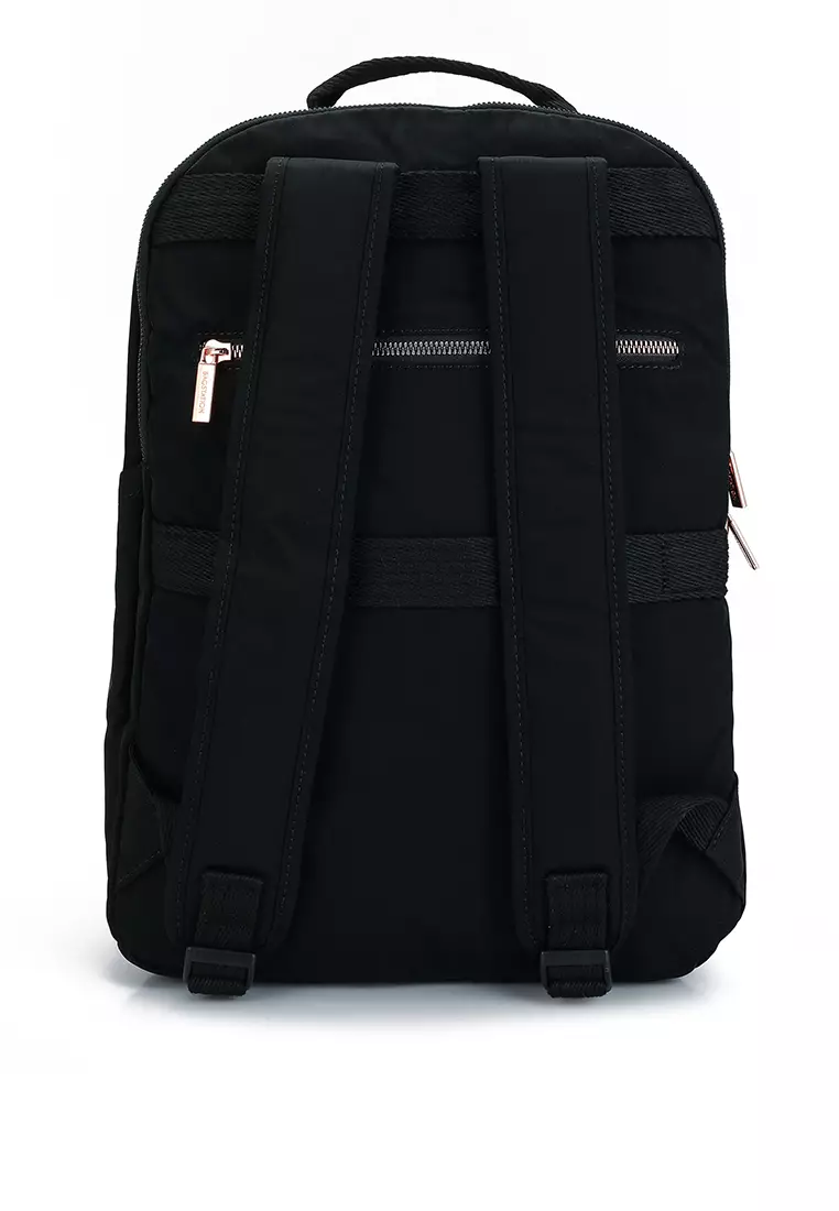 Nike black and rose gold outlet backpack