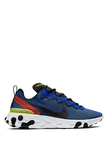 Merveille Principalement Desespoir Nike React Element 55 Blue Actif Rugir Cuisine