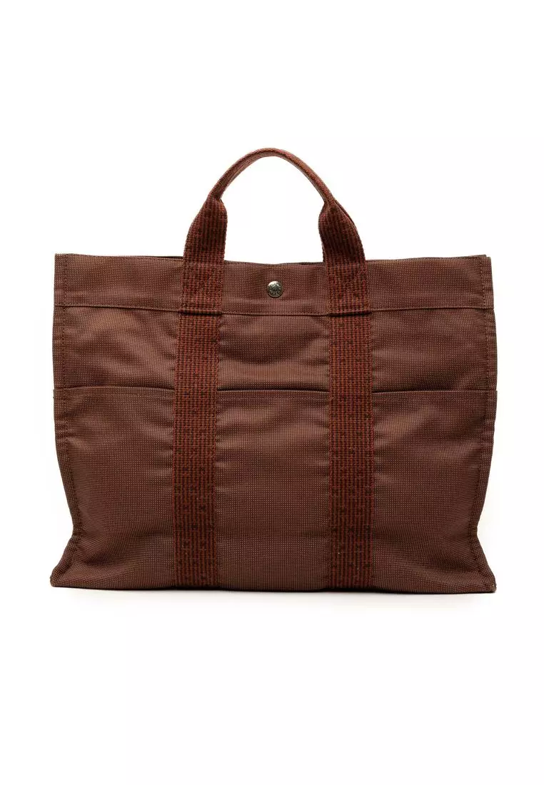 二手 Hermès Canvas Herline Gm