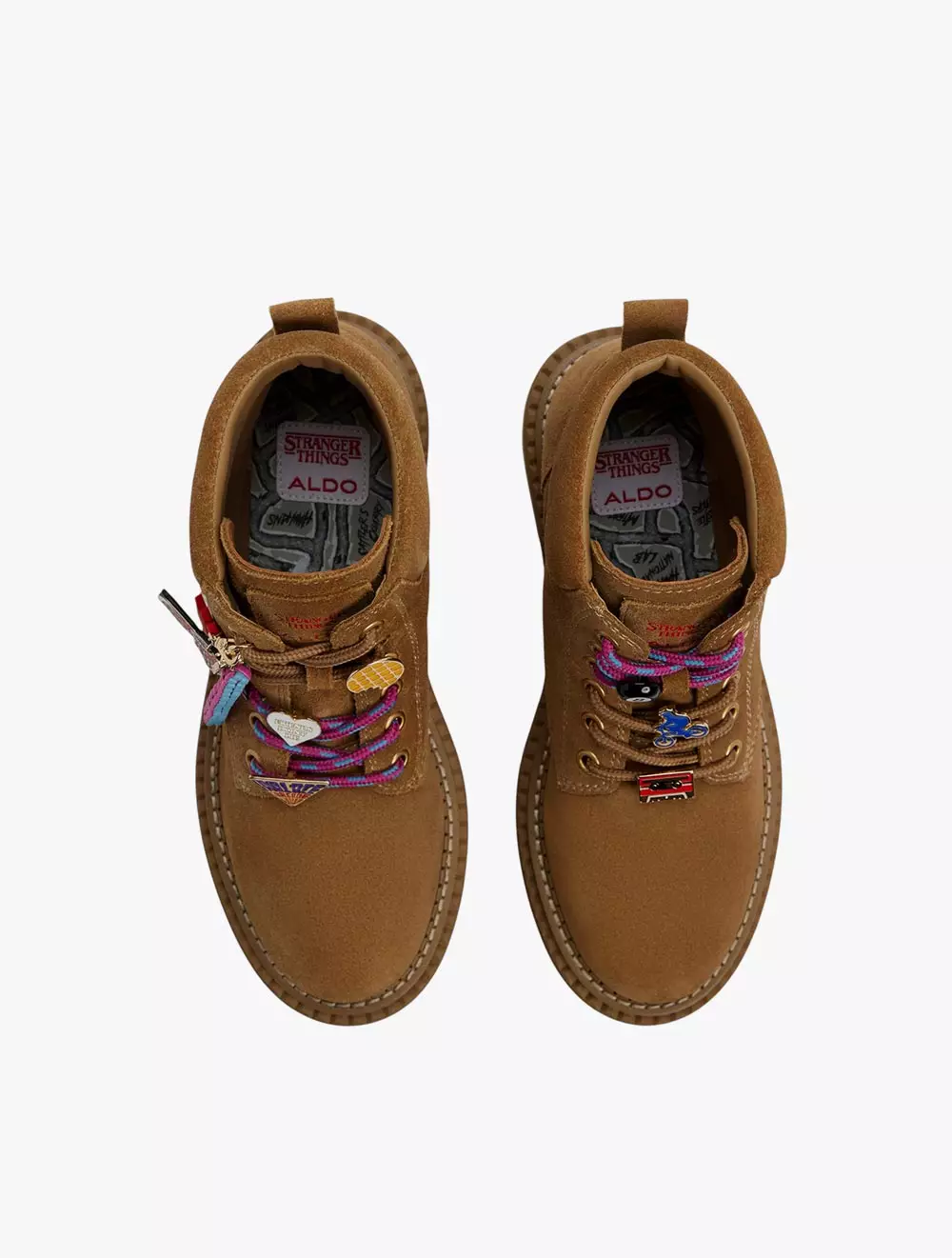 ALDO x Stranger Things Therift Ankle Boots - Sand