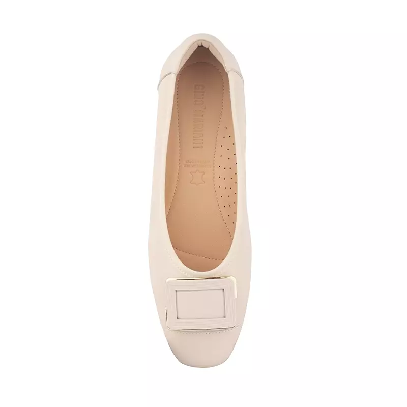 Sepatu Flat Wanita Gino Mariani Glarisa Off White