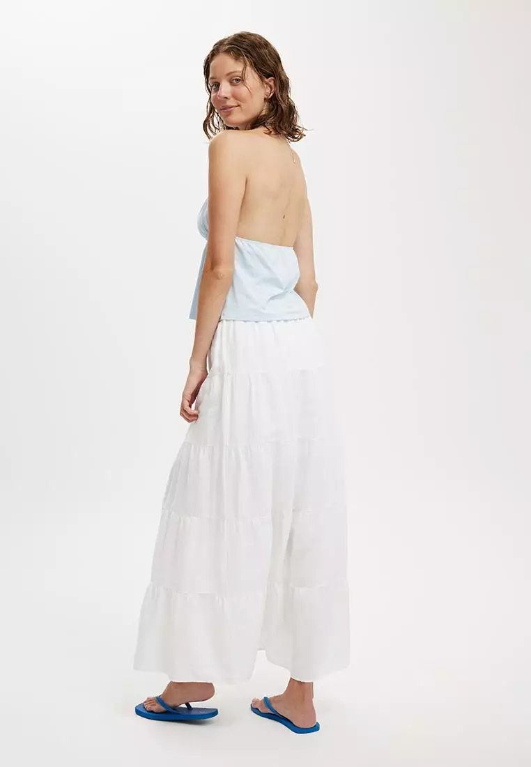 Haven Multi Tiered Maxi Skirt