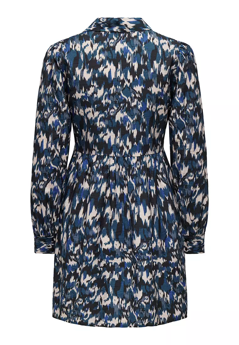 Abigail Long Sleeves V-Neck Dress