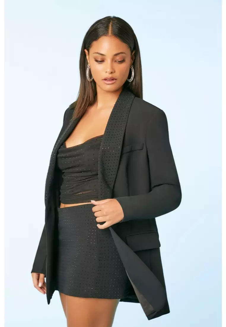 Rhinestone skirt forever 21 on sale