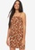 Trendyol brown Patterned Mini Dress 38CBCAA4A02284GS_1