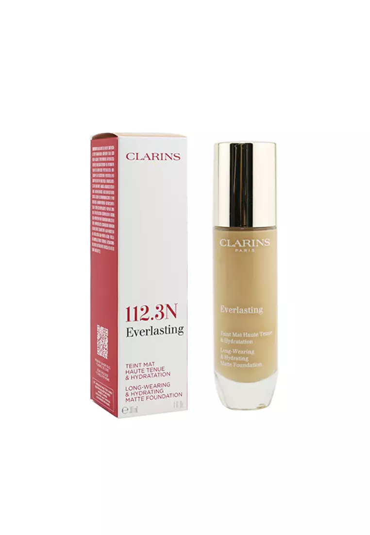 Discount on Clarins  shoes - SKU: Clarins - Everlasting Long Wearing & Hydrating Matte Foundation - # 112.3n Sandalwood 30ml/1oz