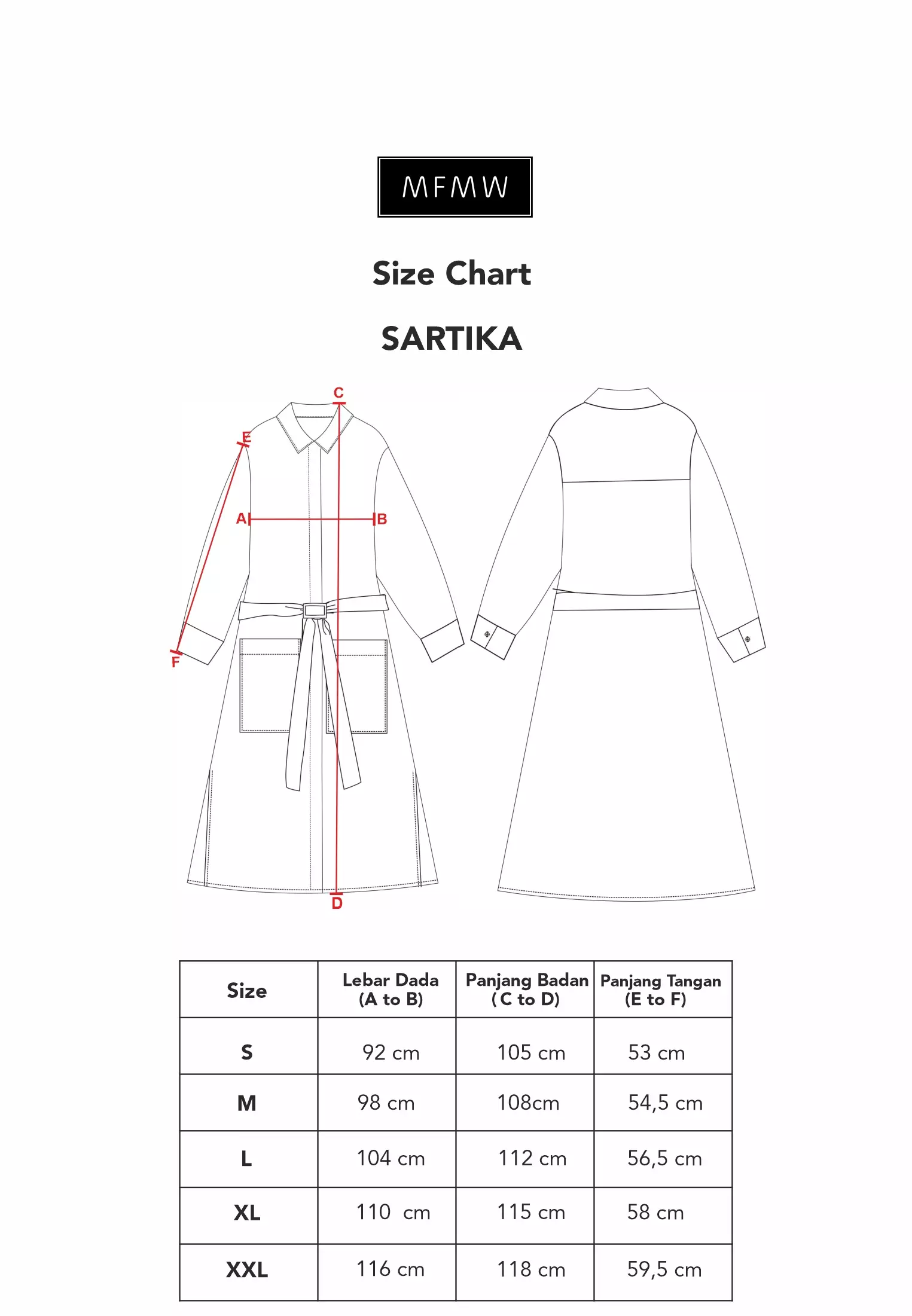 MFMW Sartika Midi Dress Gamis Broken White Motif Garis Navy