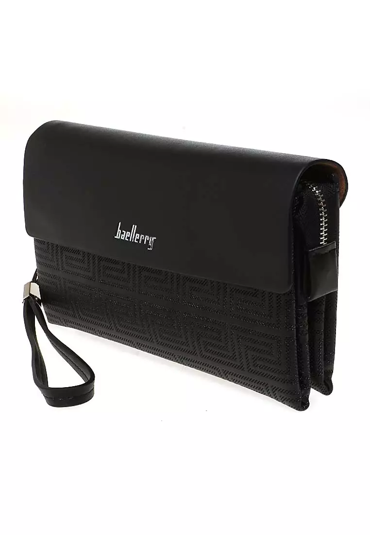 Long Wallet Dompet Clutch Pria Elegant Design Many Slot Material Leather Kulit ORIGINAL