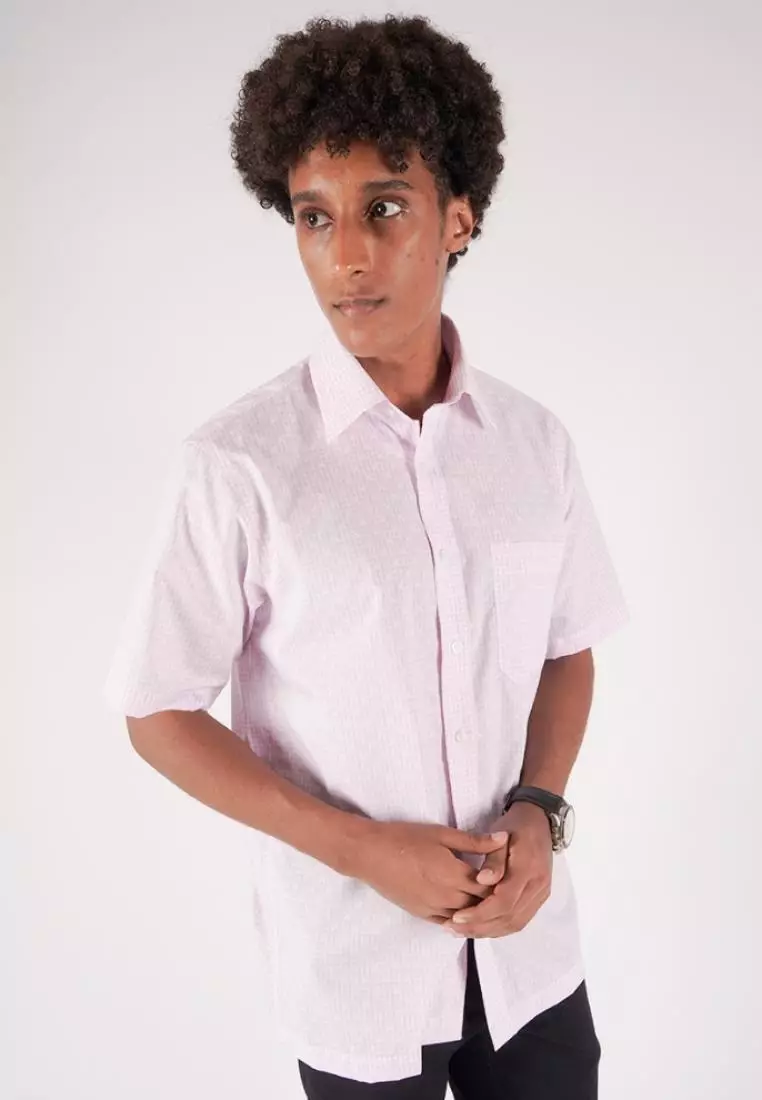 Kemeja Lengan Pendek Pierre Cardin Rotte Plaid