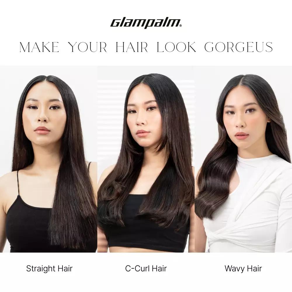 Glampalm Catokan Pelurus Rambut / Hair Straightener GP201 Touch