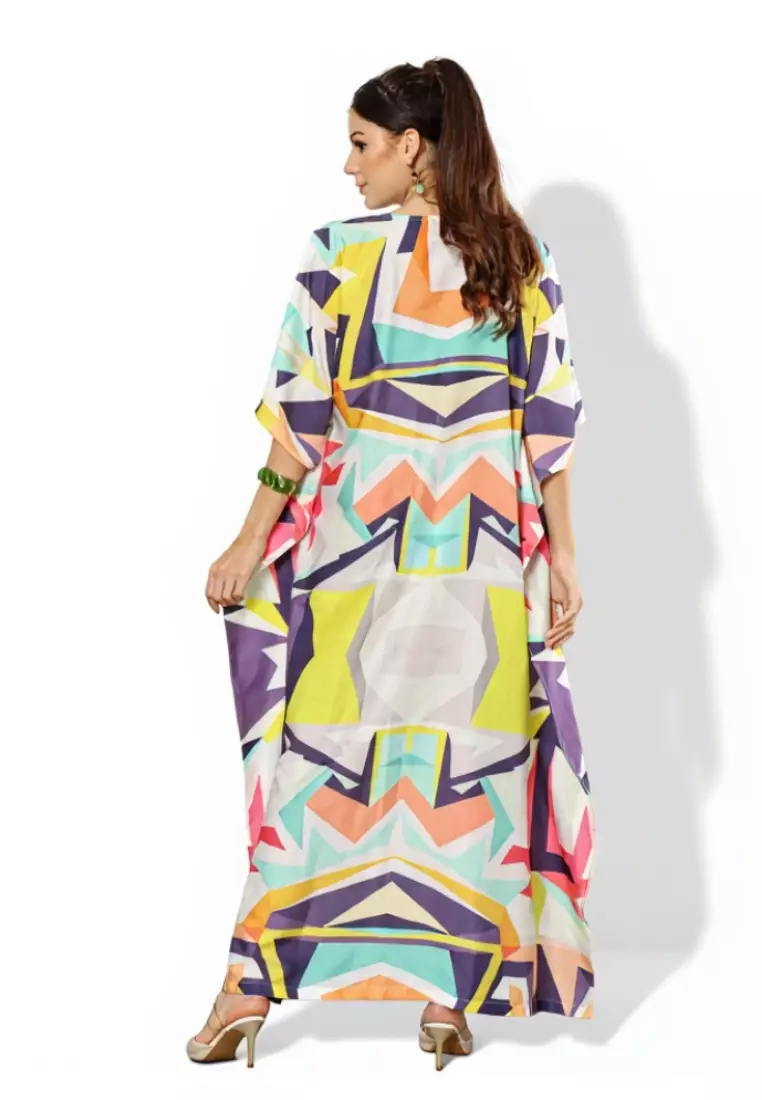 Kanzi Exclusive Short Sleeve Kaftan