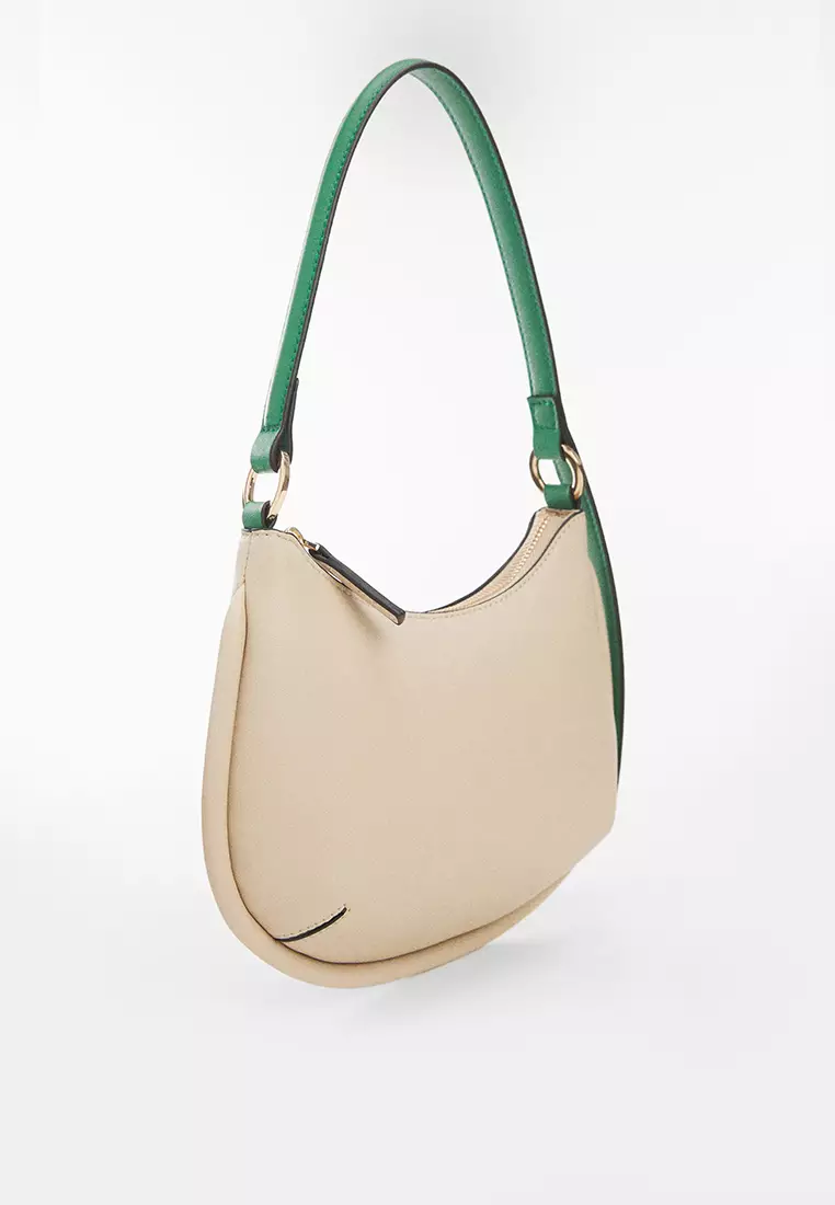 Mango Leather Effect Shoulder Bag 2024 Buy Mango Online ZALORA