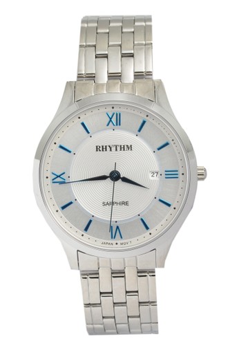 Jual RHYTHM Rhythm Men's G1201S01 Jam Tangan Pria - Silver 