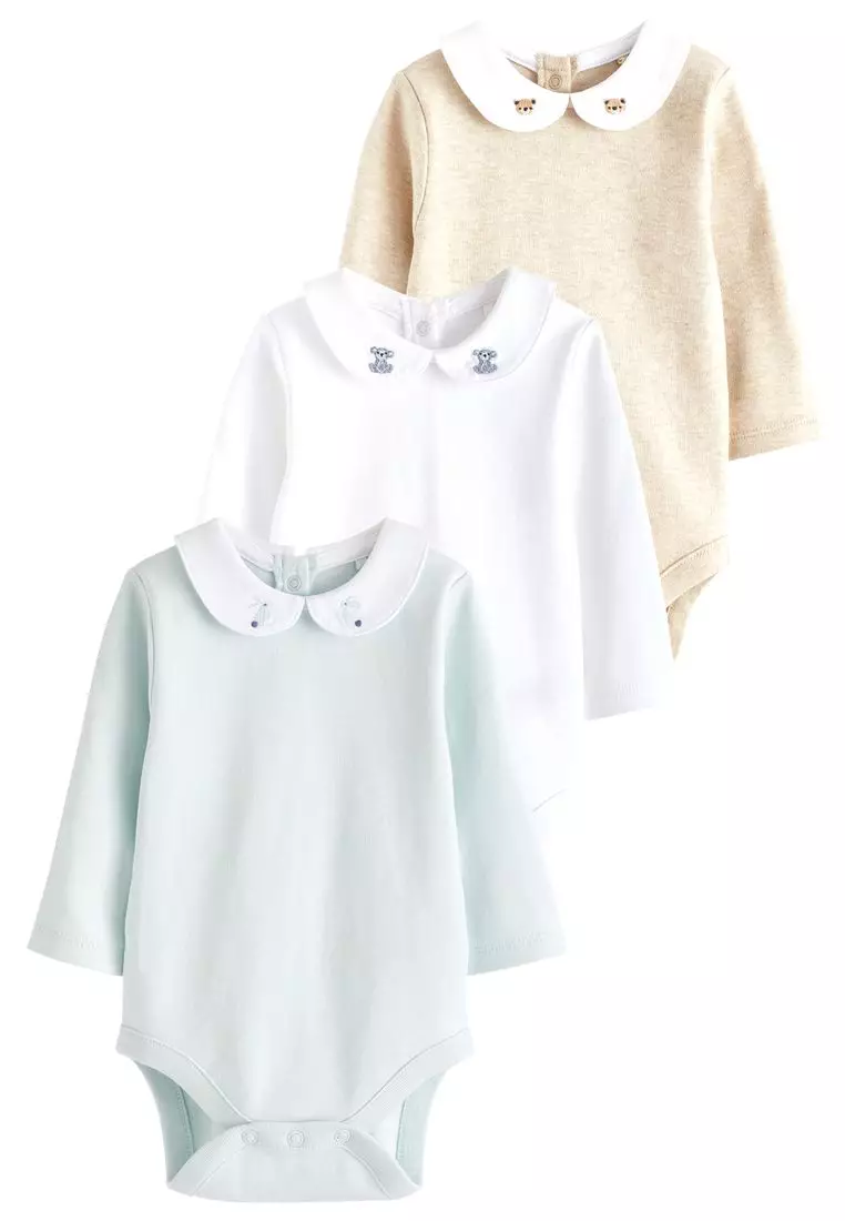 Baby Jersey Bodysuits 3 Pack