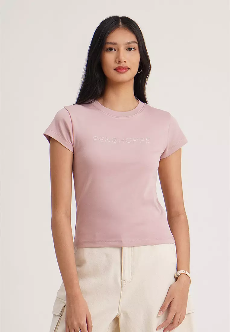 Penshoppe Slim Fit Graphic T-Shirt