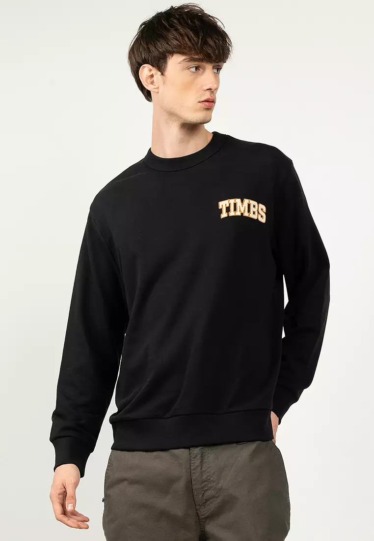 Buy Timberland Front Timbs Graphic Crew Sweatshirt Online | ZALORA Malaysia