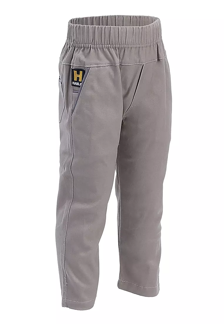 Presleyy Celana Chino Panjang Anak Laki-laki Skinny Pants Stretch Material Cotton Twill ORIGINAL - Cream