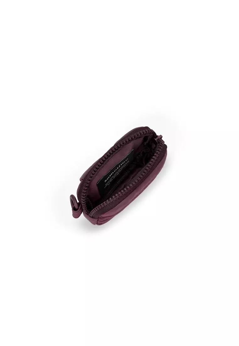 Poofah Lanyard Pouch - Blood Red
