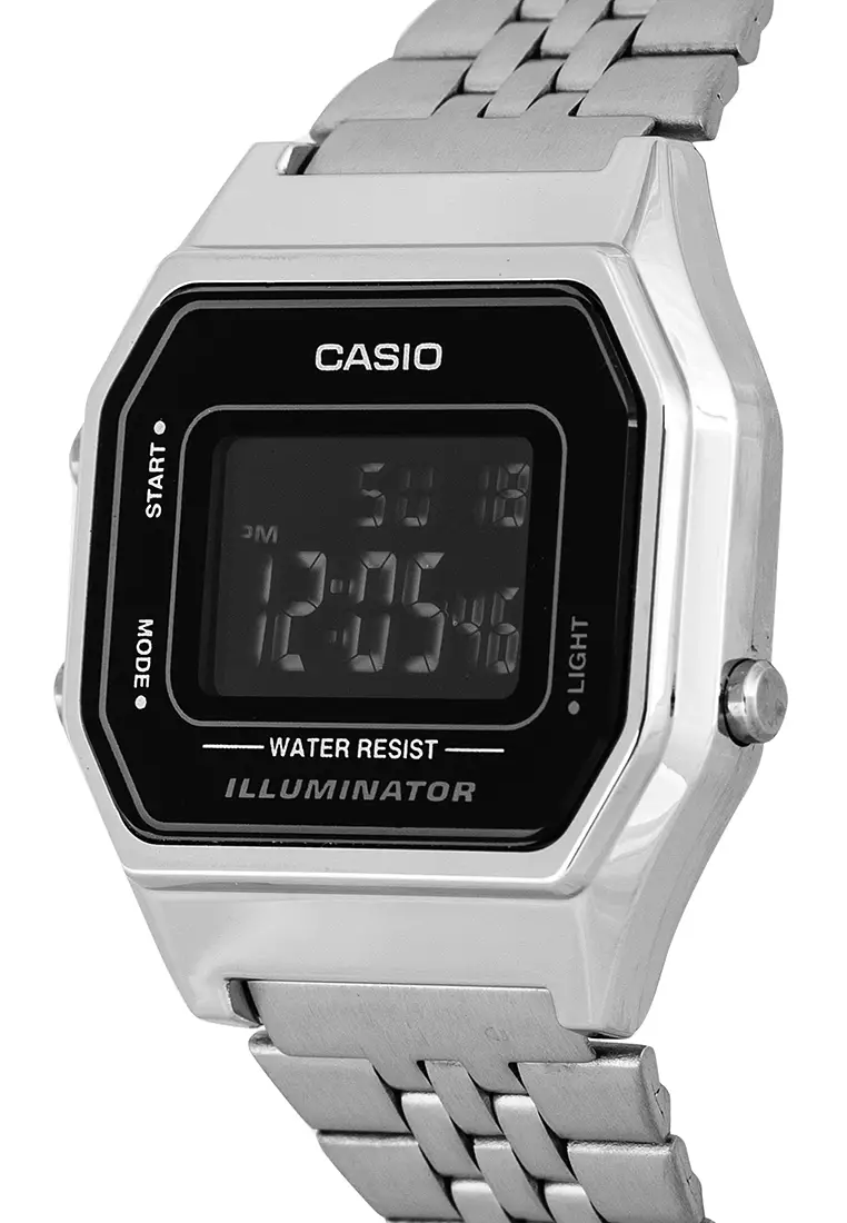 Digital Watch LA680WA-1BDF