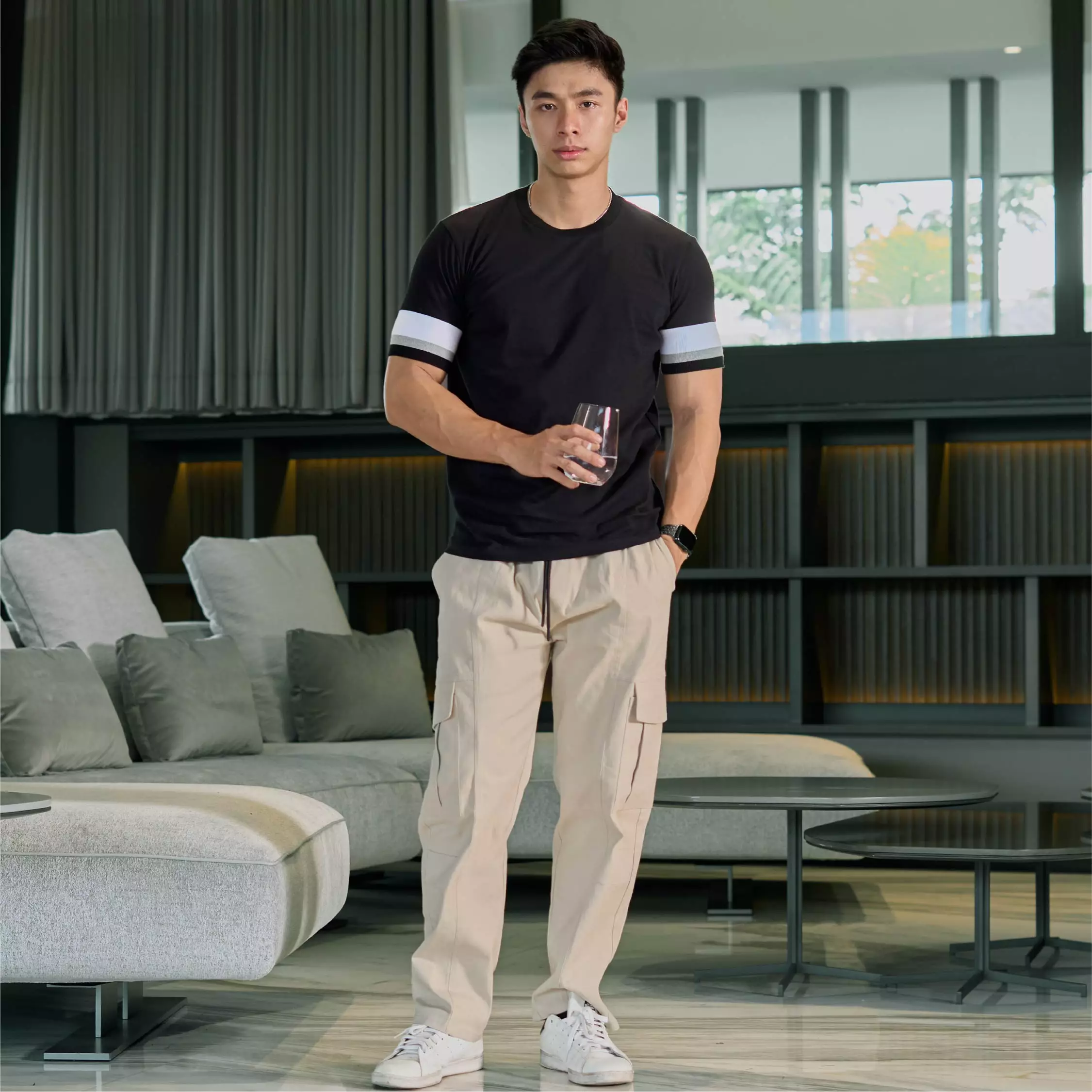 Kale Dios Black / Tshirt Pria Premium Cotton  Lengan Pendek