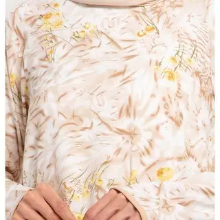 Tiana Blouse In Khaky Print