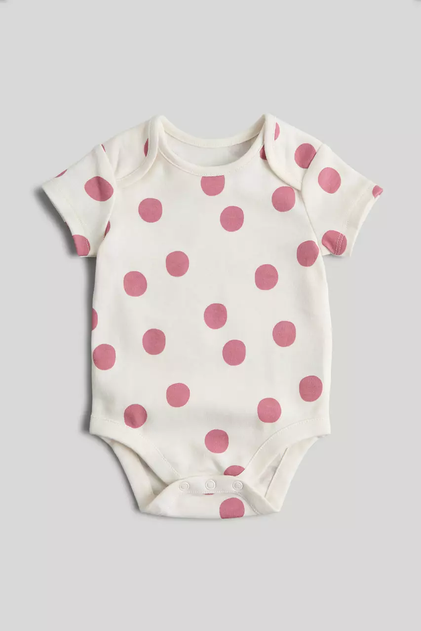 Mothercare 5 Pack My First Bows Short-Sleeved Bodysuits - Terusan Bayi Perempuan (Multi)