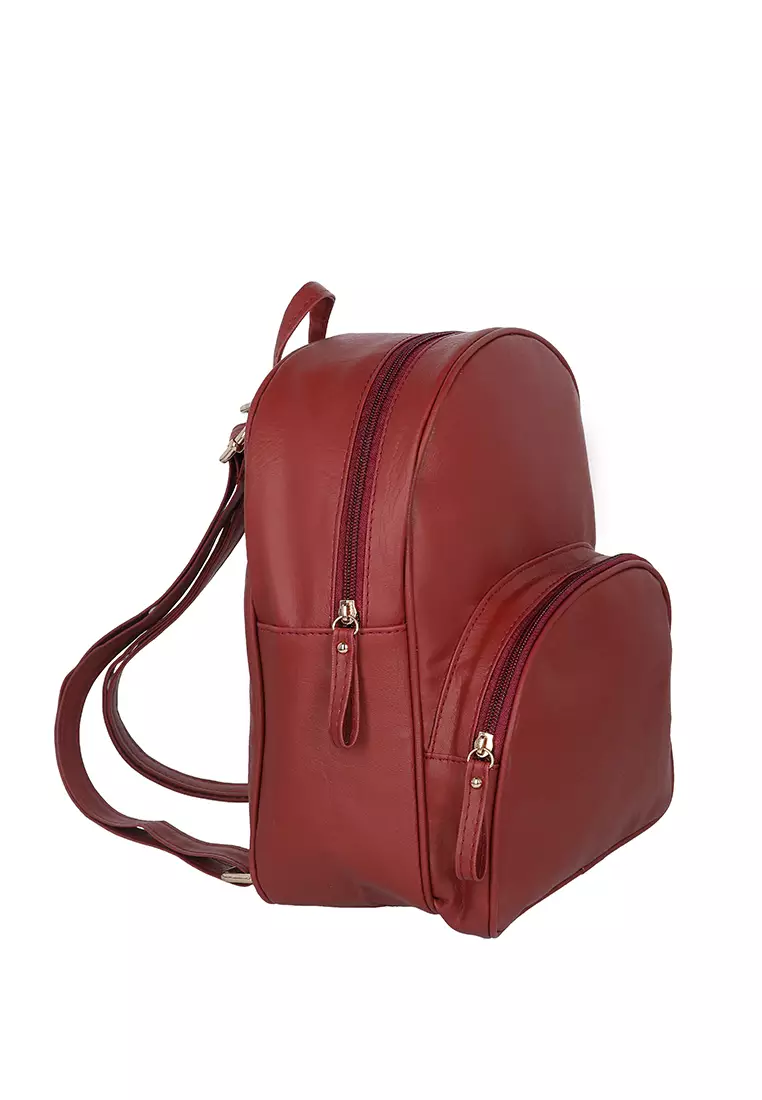 MYNT by Mayonette Shine Backpack Maroon