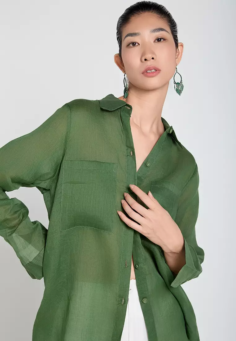 Casual Workwear Linen Shirt