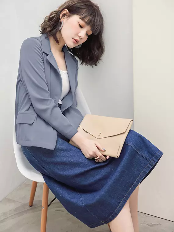 Wrinkle resistant blazer outlet