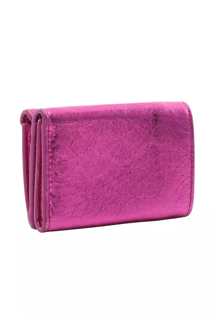Balenciaga compact wallet online