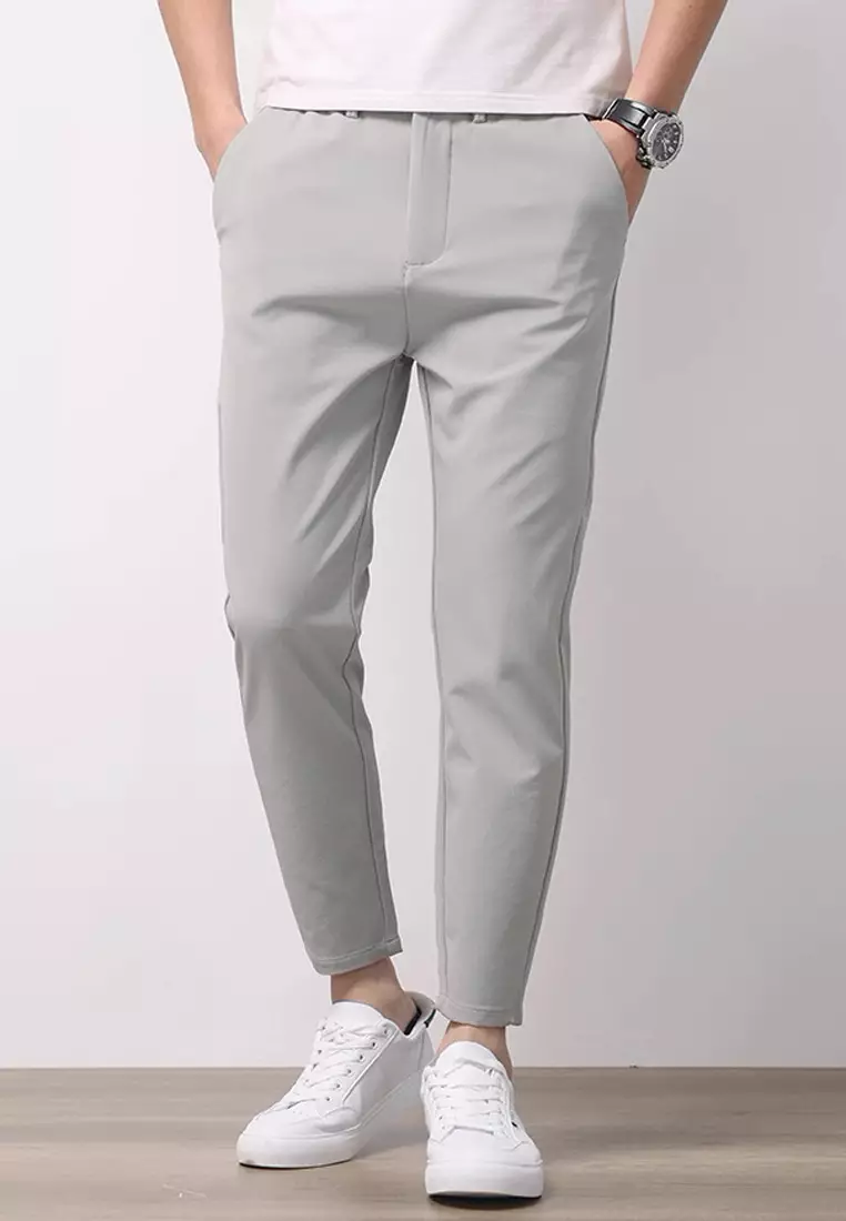 Light gray hotsell ankle pants