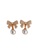 Kings Collection gold Bow Faux Pearl Earrings KJEA20119 6E1B1AC86805C8GS_1