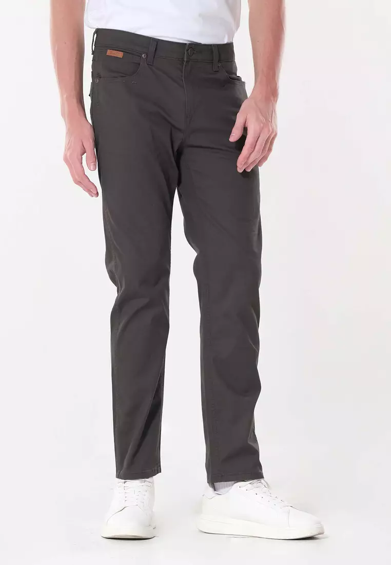 Texas Straight Colored Pants for Men in Storm Color