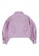Levi's purple Levi's Girl's Oversized Pleated Sleeves Trucker Jacket - Fragrant Lilac 236B5KA71738A7GS_2