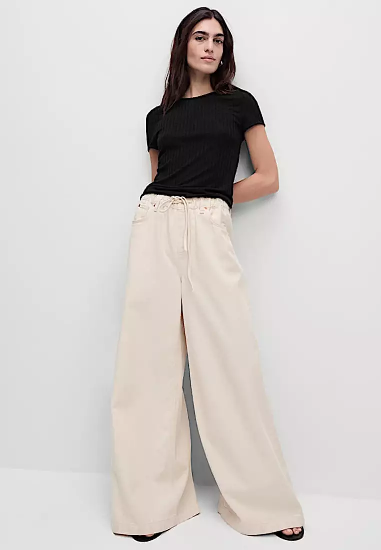 Textured Pointelle T-Shirt