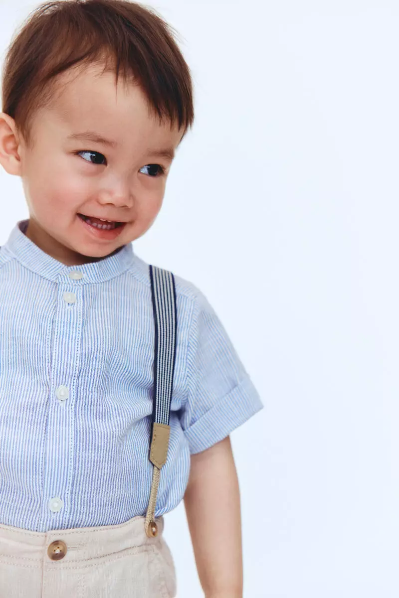 2-piece set with braces